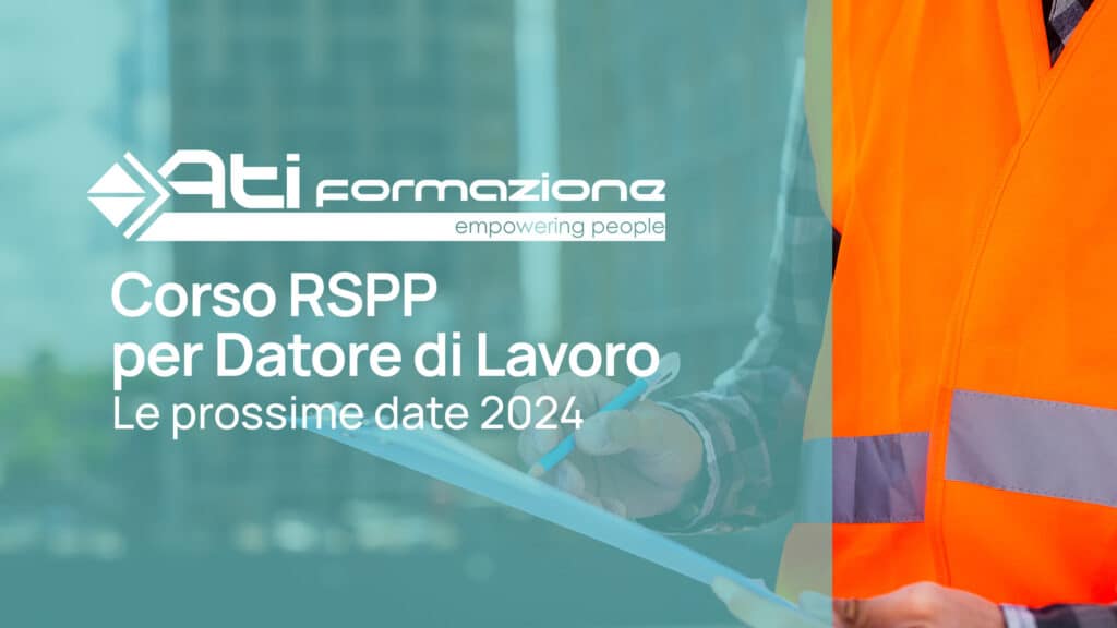 Corso RSPP DL - prossime date