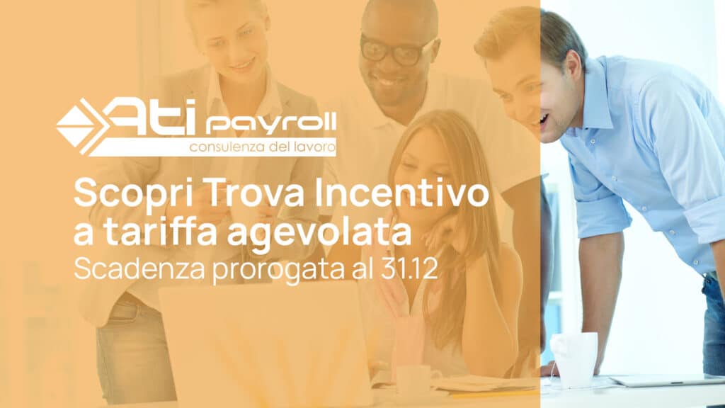 Trova Incentivo - tariffa agevolata