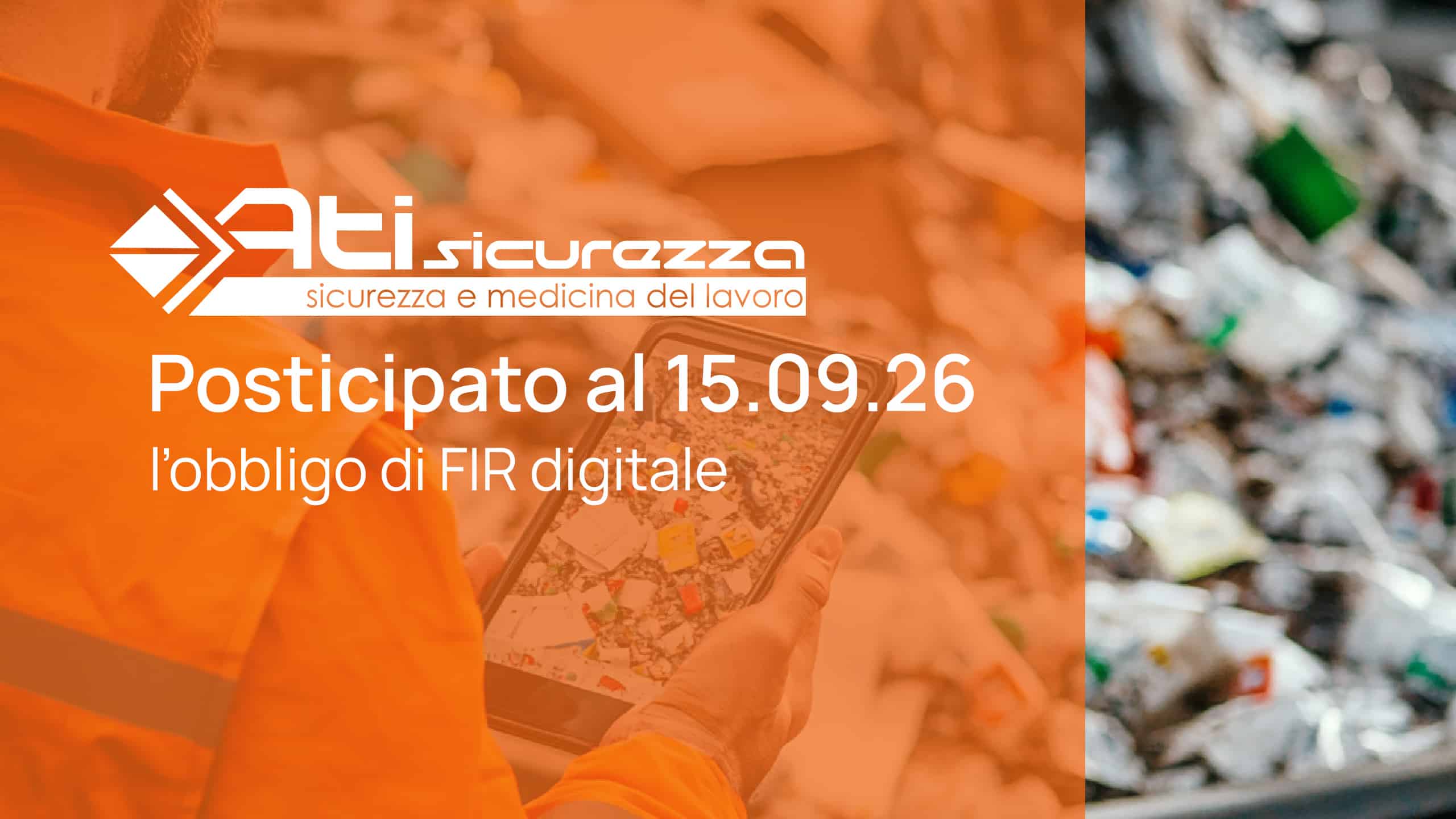 Posticipo al 15 settembre 2026 dell’obbligo di utilizzo del FIR in formato digitale – Scopri la soluzione!
